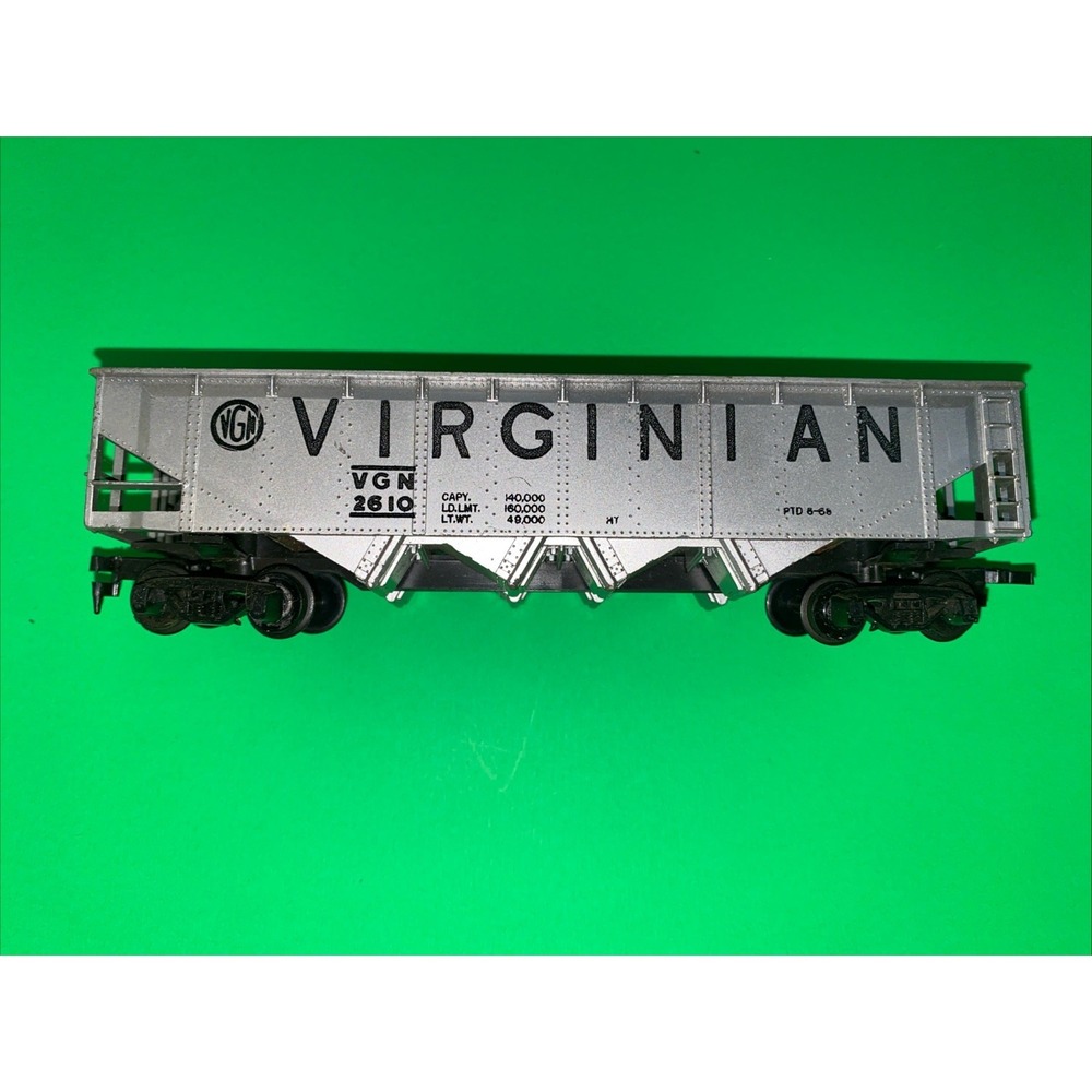 HO Scale Model‎ Train Hopper Car-VGN 2610-VIRGINIAN Vintage